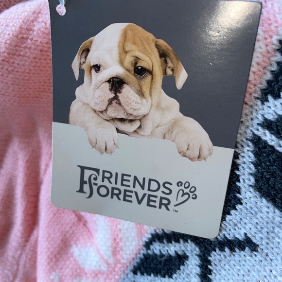 Brand New Friends Forever Hooded Dog Sweater - Picture 3 of 5